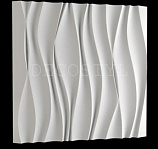 Гипсовая 3D панель DecoStyl Мягкий шелк (025)